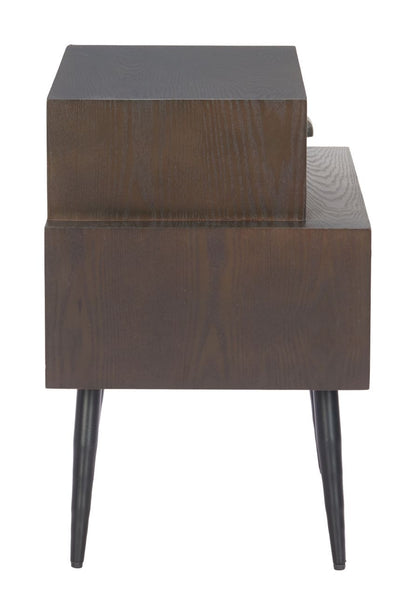 Zuo Modern Mechy Tow Drawers Wooden Side Table