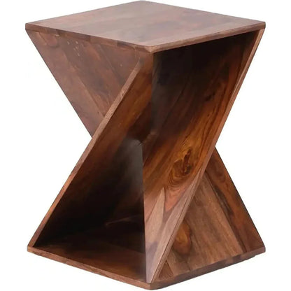 LOOMLAN Melarien Wooden Square Accent Table