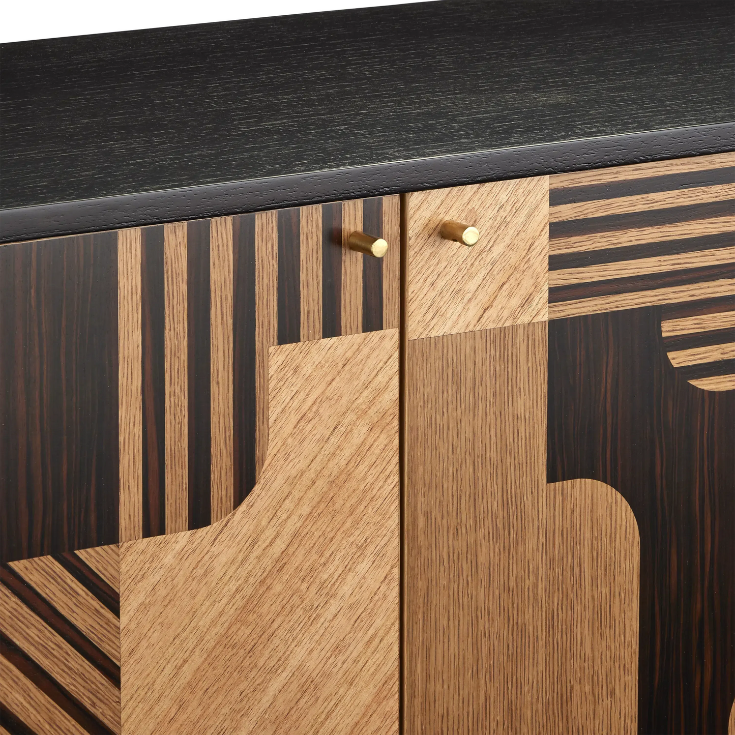 Memphis Credenza-Sideboards-Currey & Co-Sideboards and Things