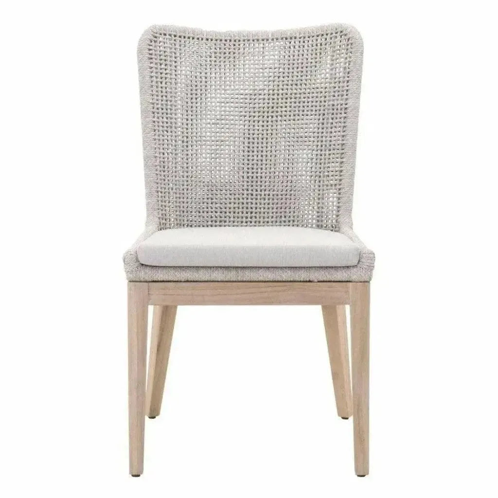 Essentials For Living Mesh Olefin Fabric Outdoor Dining Chair 2PC