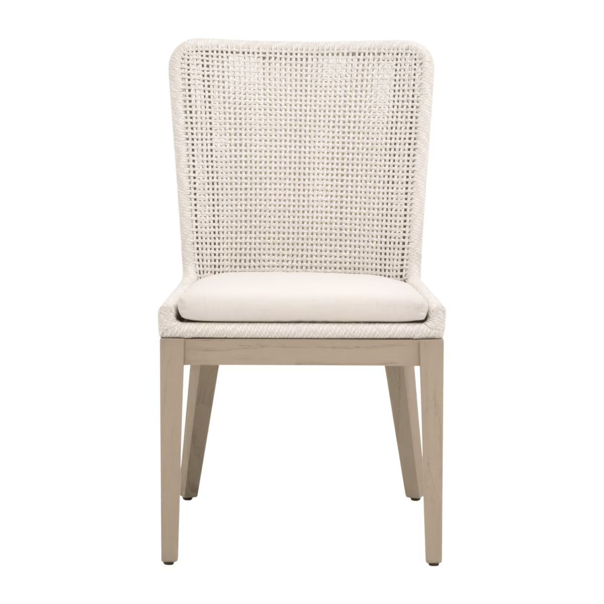 Essentials For Living Mesh Olefin Fabric Outdoor Dining Chair 2PC