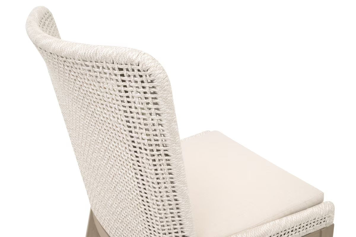 Essentials For Living Mesh Olefin Fabric Outdoor Dining Chair 2PC