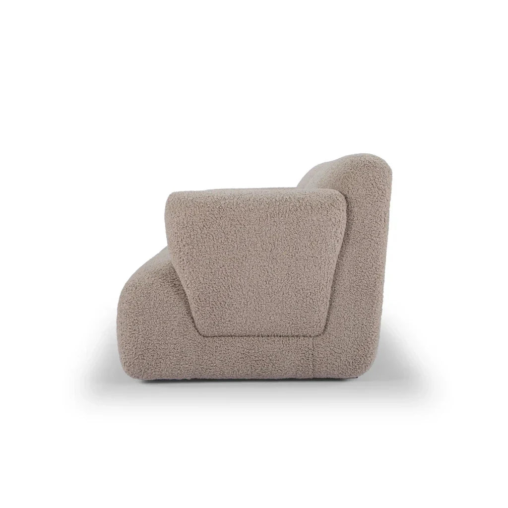 Metro Kuma Fabric Upholstered Sofa