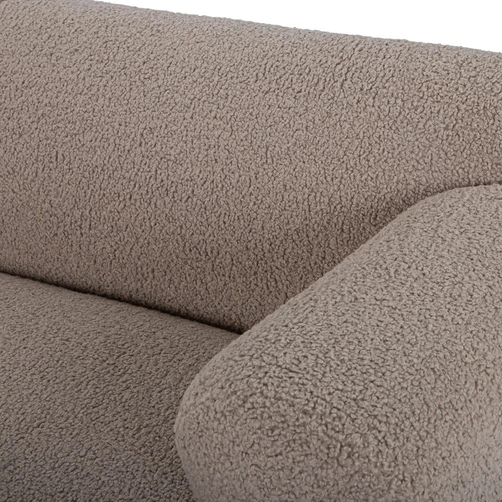 Metro Kuma Fabric Upholstered Sofa