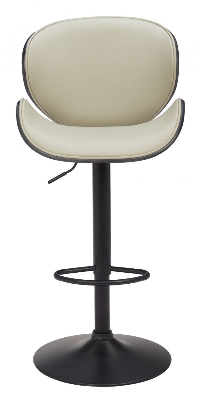 Zuo Modern Meyane Faux Leather Barstool