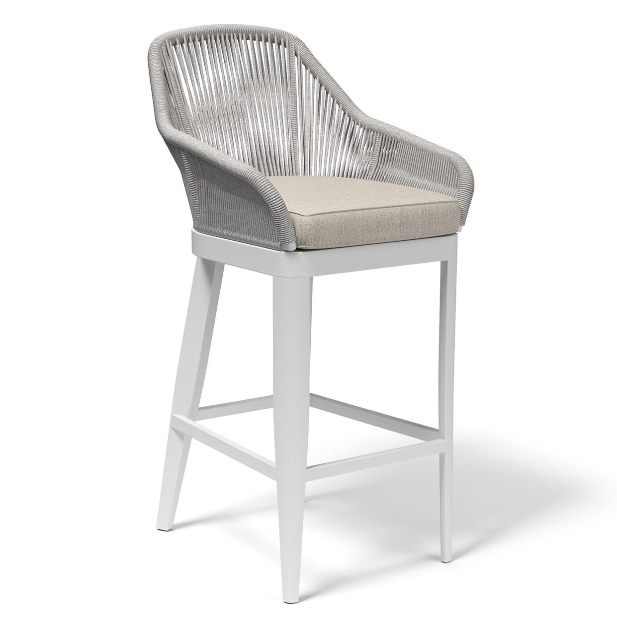 Miami Sunbrella Weatherproof Outdoor Bar Stool -- view 4