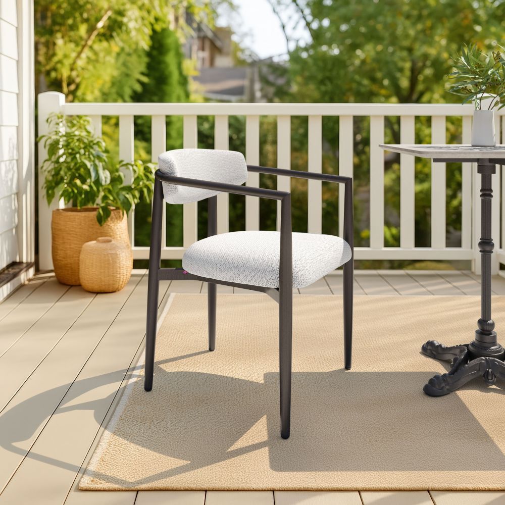 Zuo Modern Midori Olefin Fabric Outdoor Dining Chair