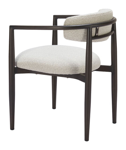 Zuo Modern Midori Olefin Fabric Outdoor Dining Chair