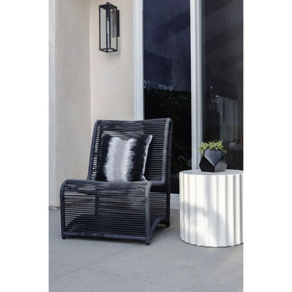 Milano Aluminum Outdoor Club Chair -- view 9