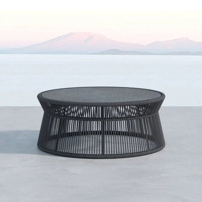 Milano Aluminum Outdoor Coffee Table -- view 2