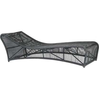Milano Modern Cushionless Outdoor Chaise