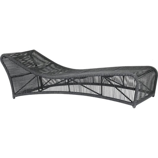 Milano Modern Cushionless Outdoor Chaise
