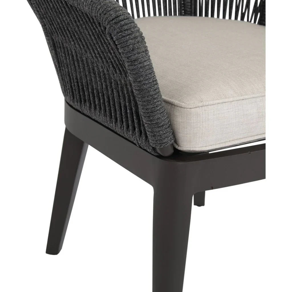 Milano Sunbrella Outdoor Dining Chair 2PC -- view 8