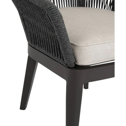 Milano Sunbrella Outdoor Dining Chair 2PC -- view 8