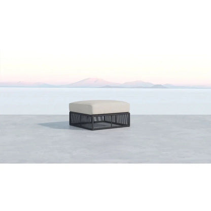 Milano Sunbrella Rectangular Outdoor Ottoman -- view 2