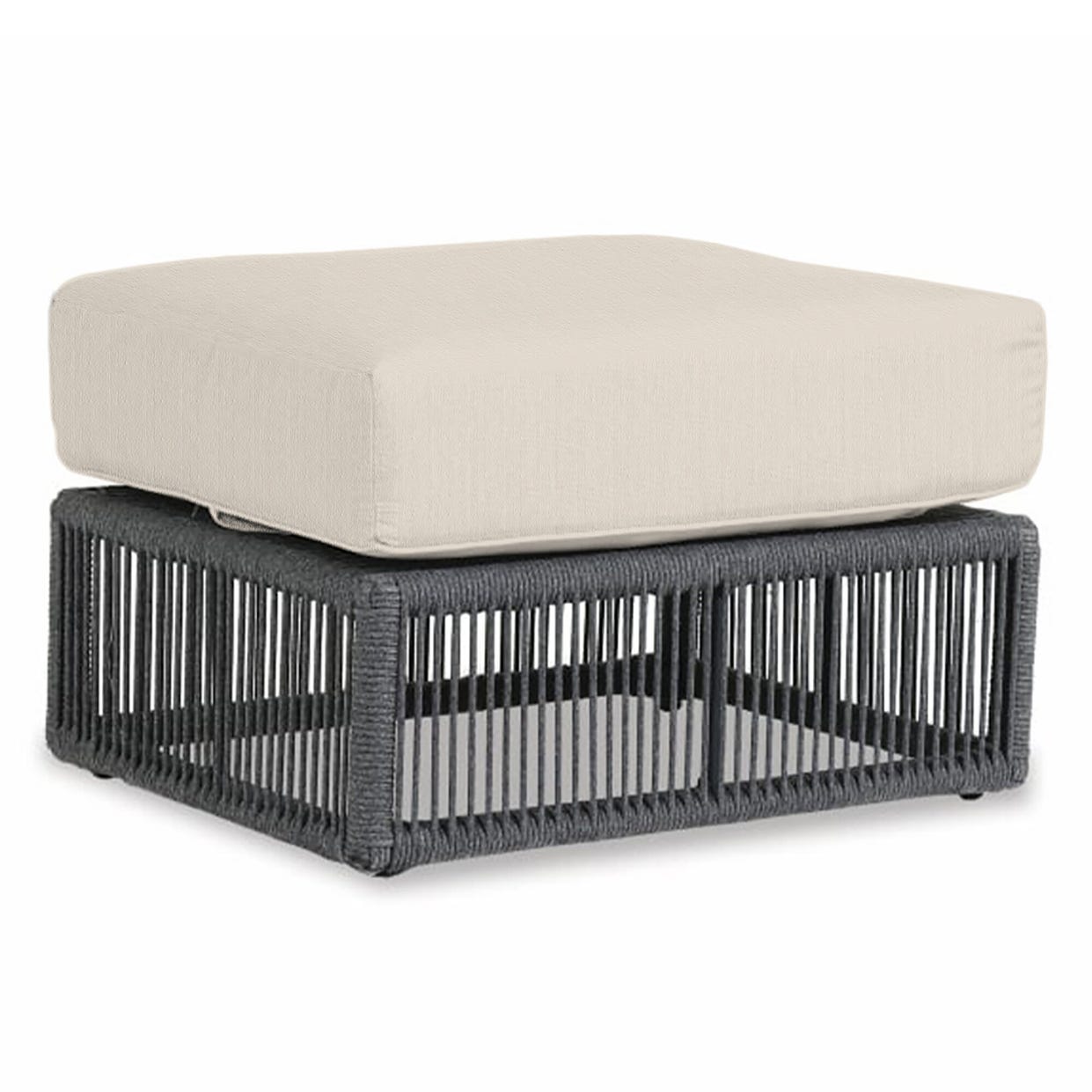 Milano Sunbrella Rectangular Outdoor Ottoman -- view 5