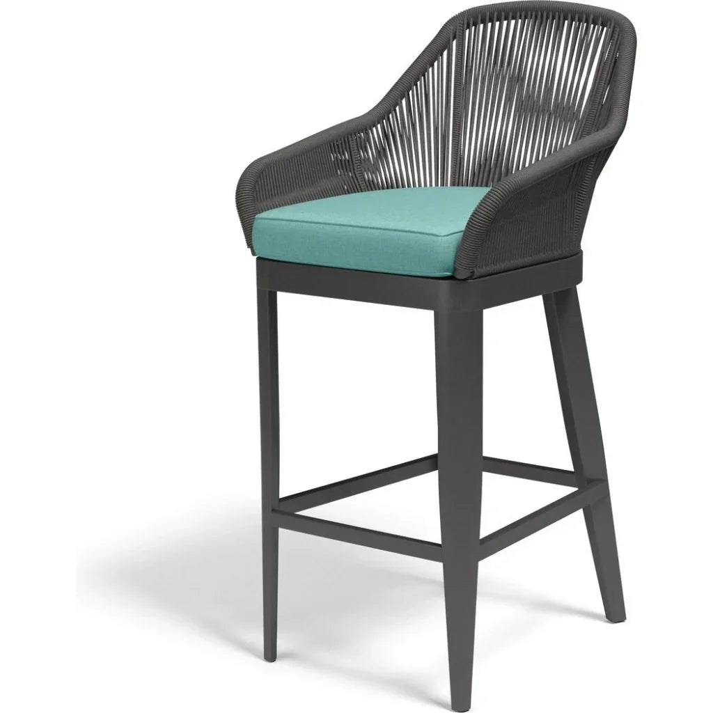 Milano Weatherproof Outdoor Bar Stool -- view 4