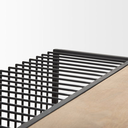 Mercana Miles Wood Top Nesting Coffee Table