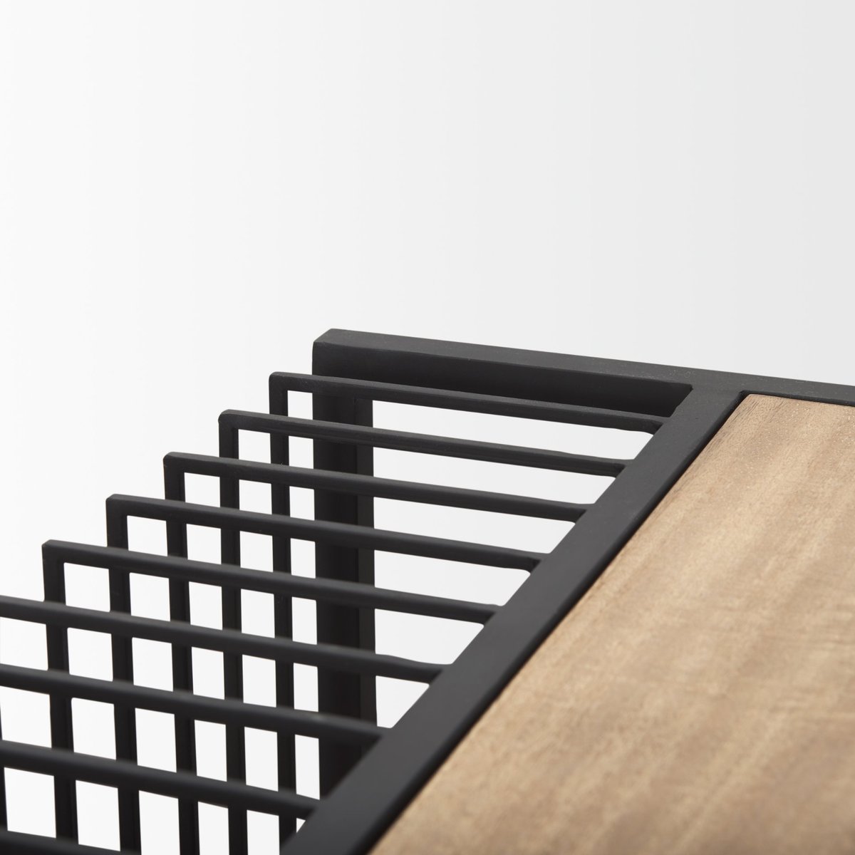 Mercana Miles Wood Top Nesting Side Table