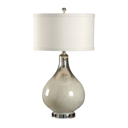 Wildwood Milky Bottle Style Glass Table Lamp