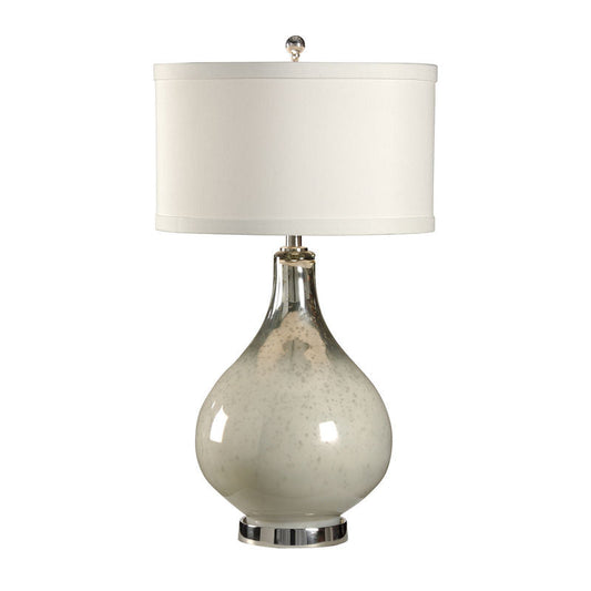 Wildwood Milky Bottle Style Glass Table Lamp