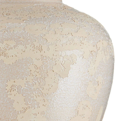 Mimi Ivory Textured Ceramic Design Table Lamp