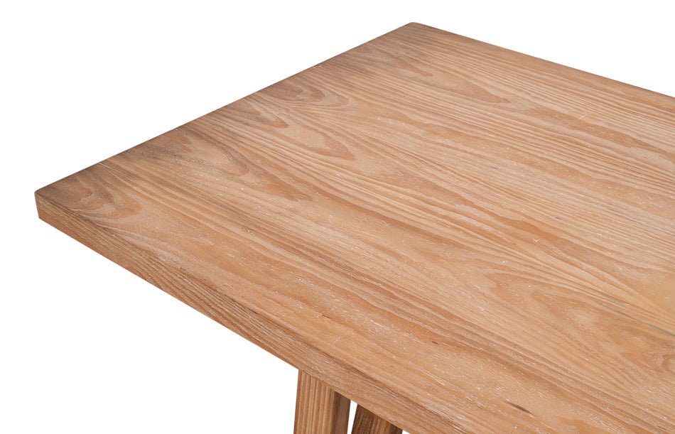 Sarreid Miner's Natural Wooden Dining Table