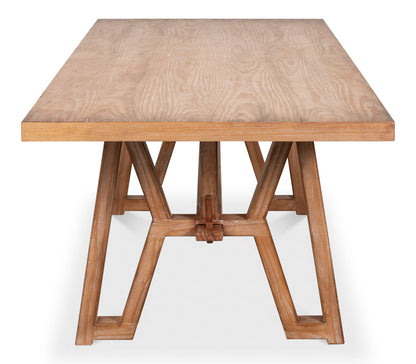 Sarreid Miner's Natural Wooden Dining Table