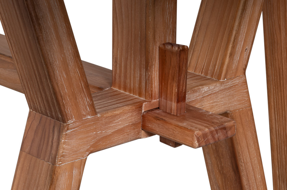 Sarreid Miner's Natural Wooden Dining Table