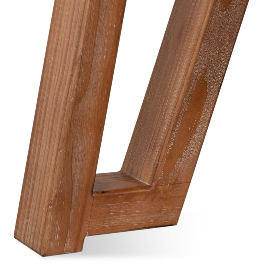 Sarreid Miner's Natural Wooden Dining Table