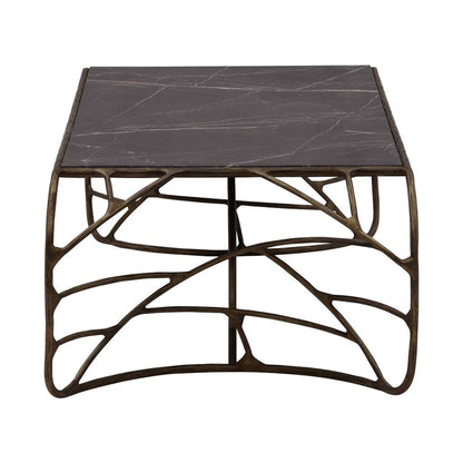 Mirabelle Marble Top Rectangular Coffee Table