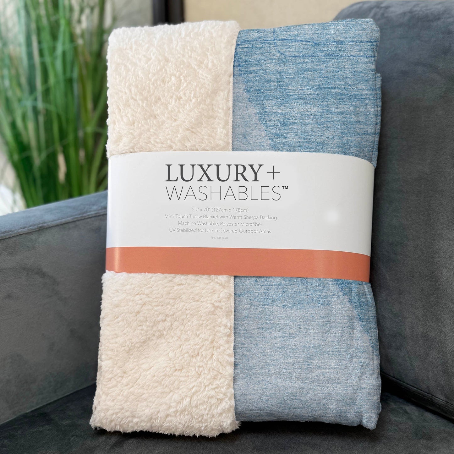 Addison Rugs Modern Blue Washable Indoor-Outdoor Rug