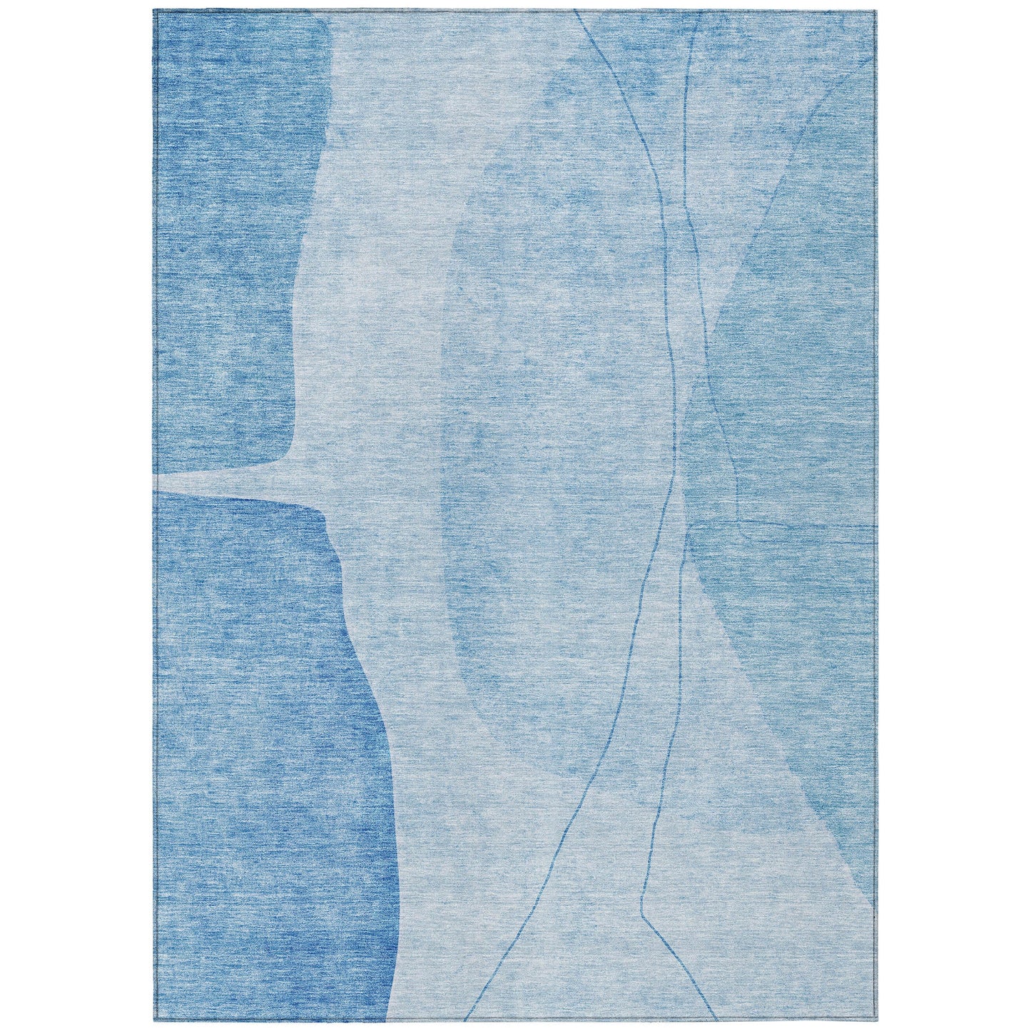 Addison Rugs Modern Blue Washable Indoor-Outdoor Rug
