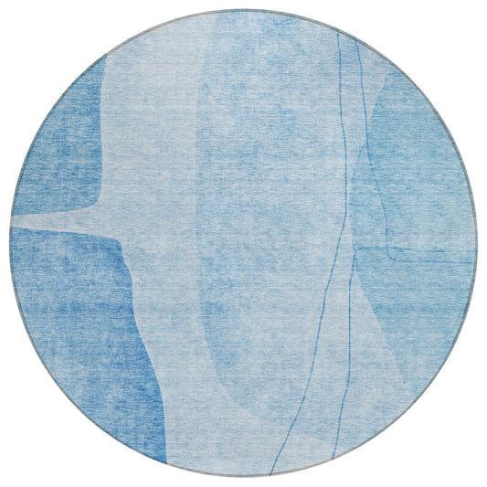 Addison Rugs Modern Blue Washable Indoor-Outdoor Rug