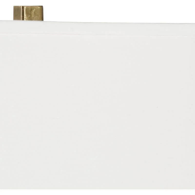 Chelsea House Modern Cube Design Brass Finish Table Lamp