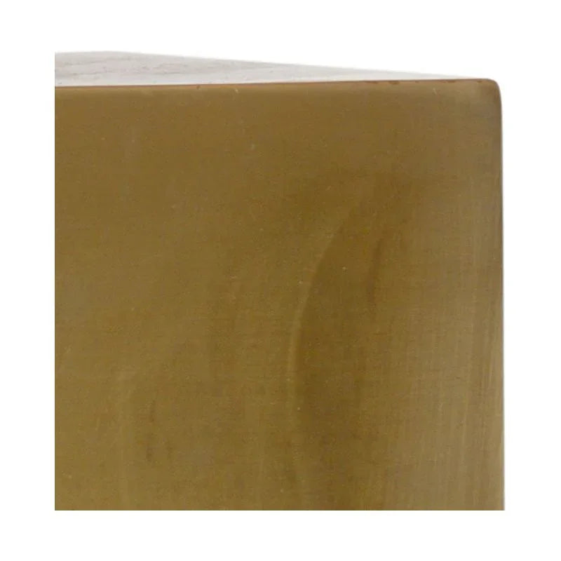 Chelsea House Modern Cube Design Brass Finish Table Lamp