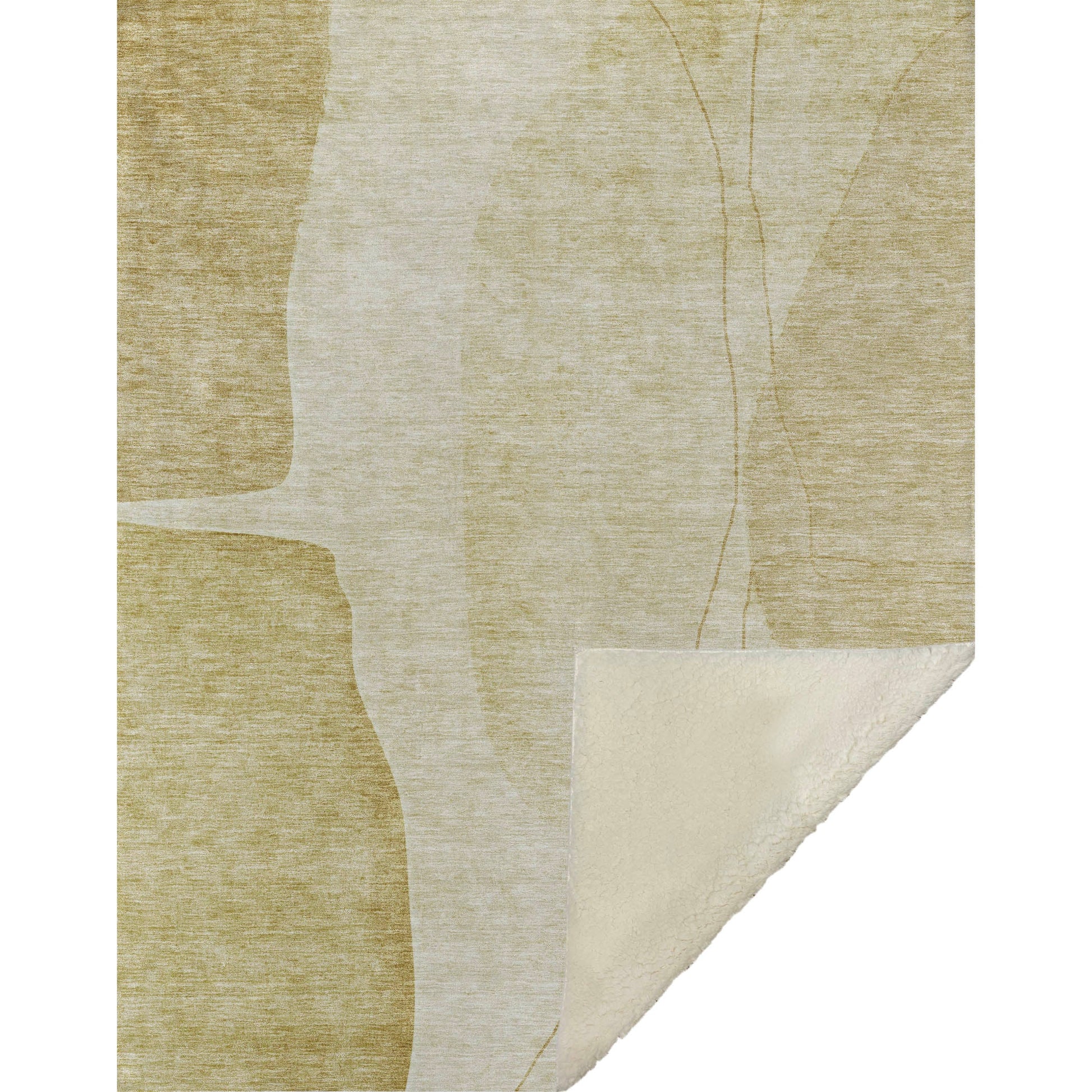 Addison Rugs Modern Gold Washable Indoor-Outdoor Rug