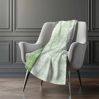 Addison Rugs Modern Green Washable Indoor-Outdoor Rug