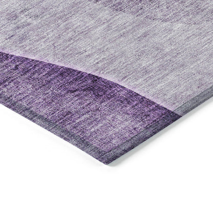 Addison Rugs Modern Purple Washable Indoor-Outdoor Rug