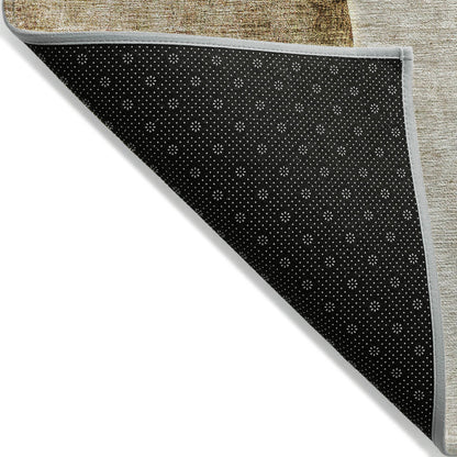 Addison Rugs Modern Taupe Washable Indoor-Outdoor Rug