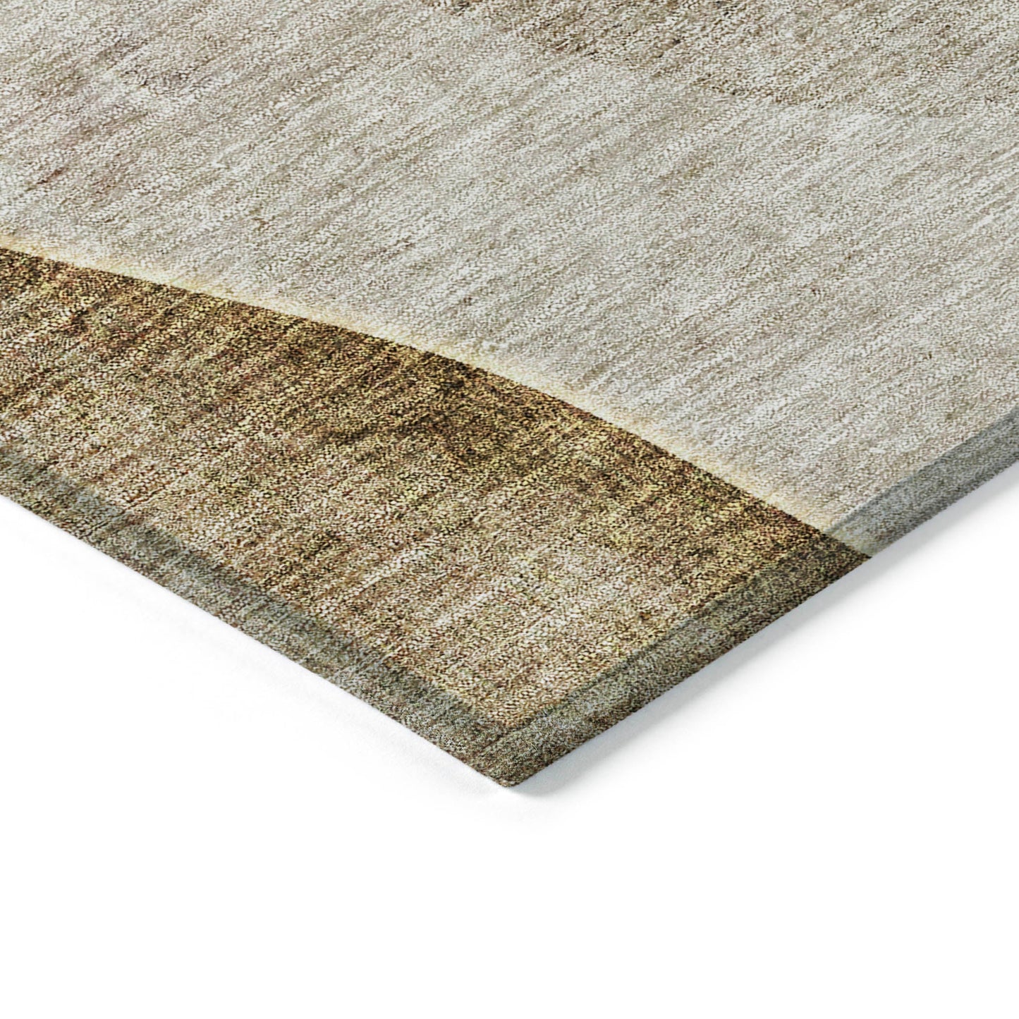 Addison Rugs Modern Taupe Washable Indoor-Outdoor Rug