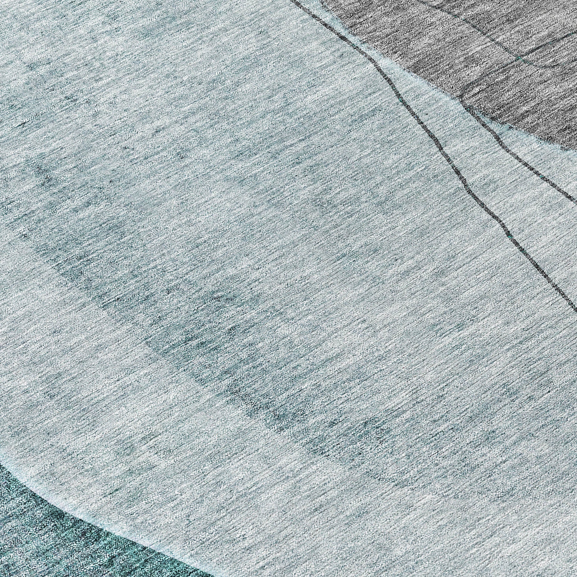Addison Rugs Modern Teal Washable Indoor-Outdoor Rug