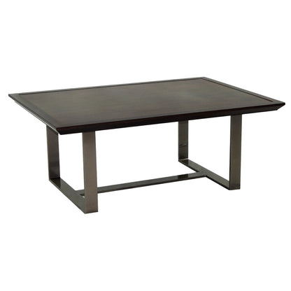 Castelle Castelle a Cast Aluminum Rectangular Coffee Table