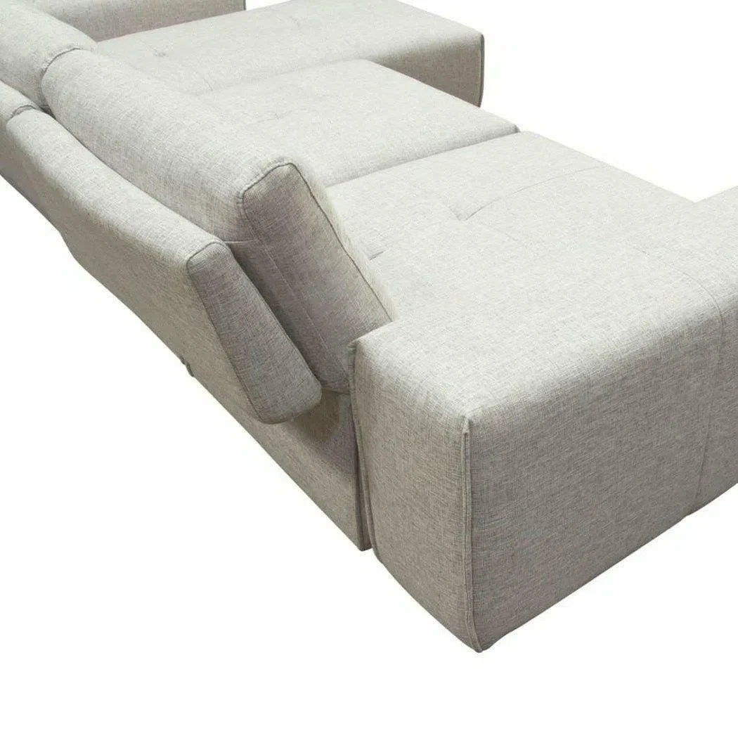 Modular 3-Seater Chaise Sectional with Adjustable Backrest Modular Sofas Sideboards and Things  By Diamond Sofa