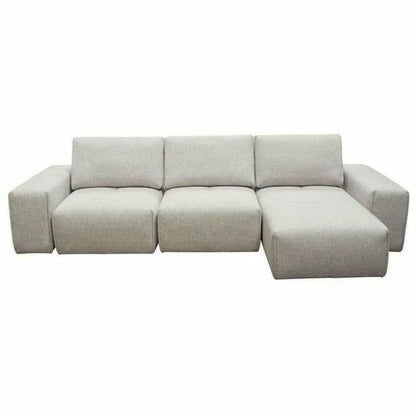 Modular 3-Seater Chaise Sectional with Adjustable Backrest Modular Sofas Sideboards and Things  By Diamond Sofa