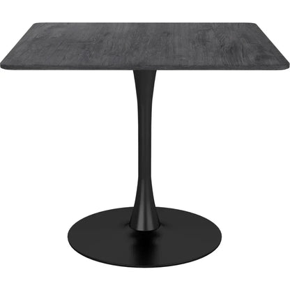 Molly Dining Table Black-Dining Tables-Zuo Modern-LOOMLAN