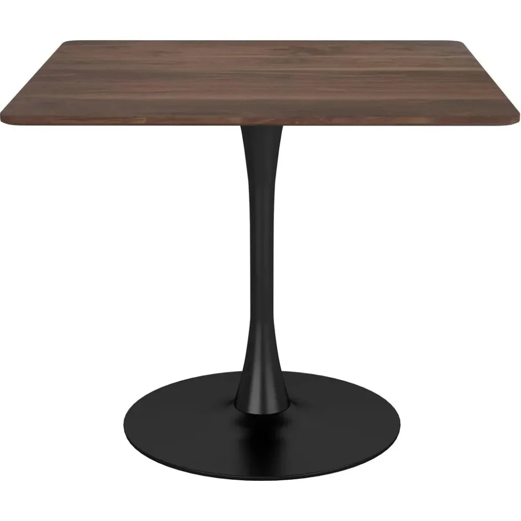 Molly Dining Table Brown-Dining Tables-Zuo Modern-LOOMLAN