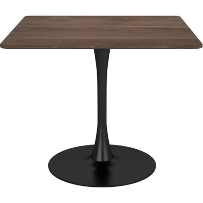 Molly Dining Table Brown-Dining Tables-Zuo Modern-LOOMLAN