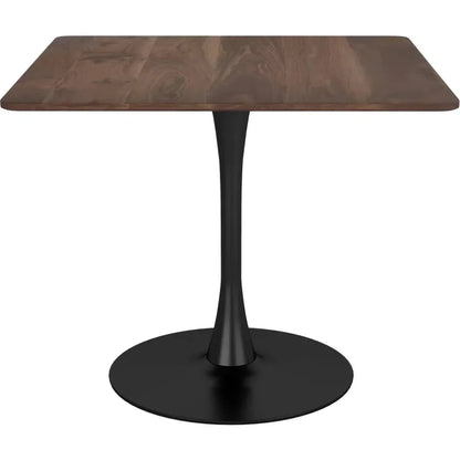 Molly Dining Table Brown-Dining Tables-Zuo Modern-LOOMLAN