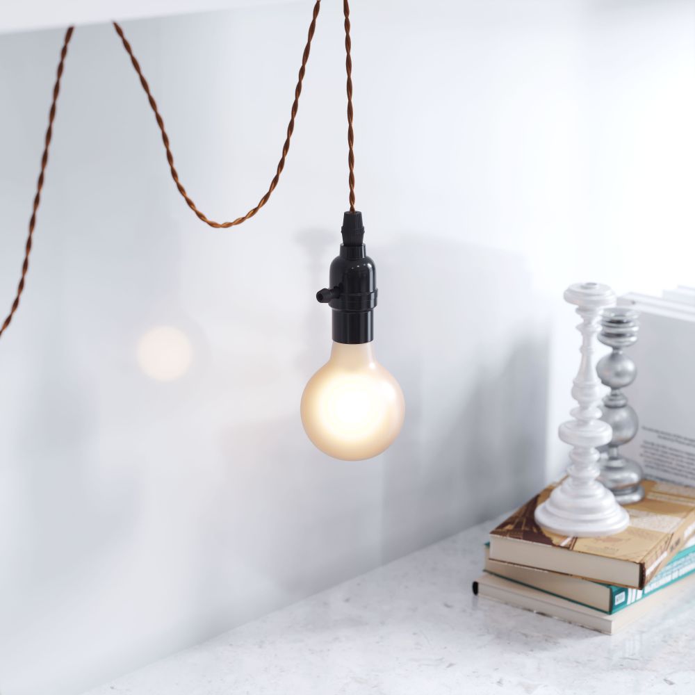 Zuo Modern Molly Steel Black Ceiling Lamp